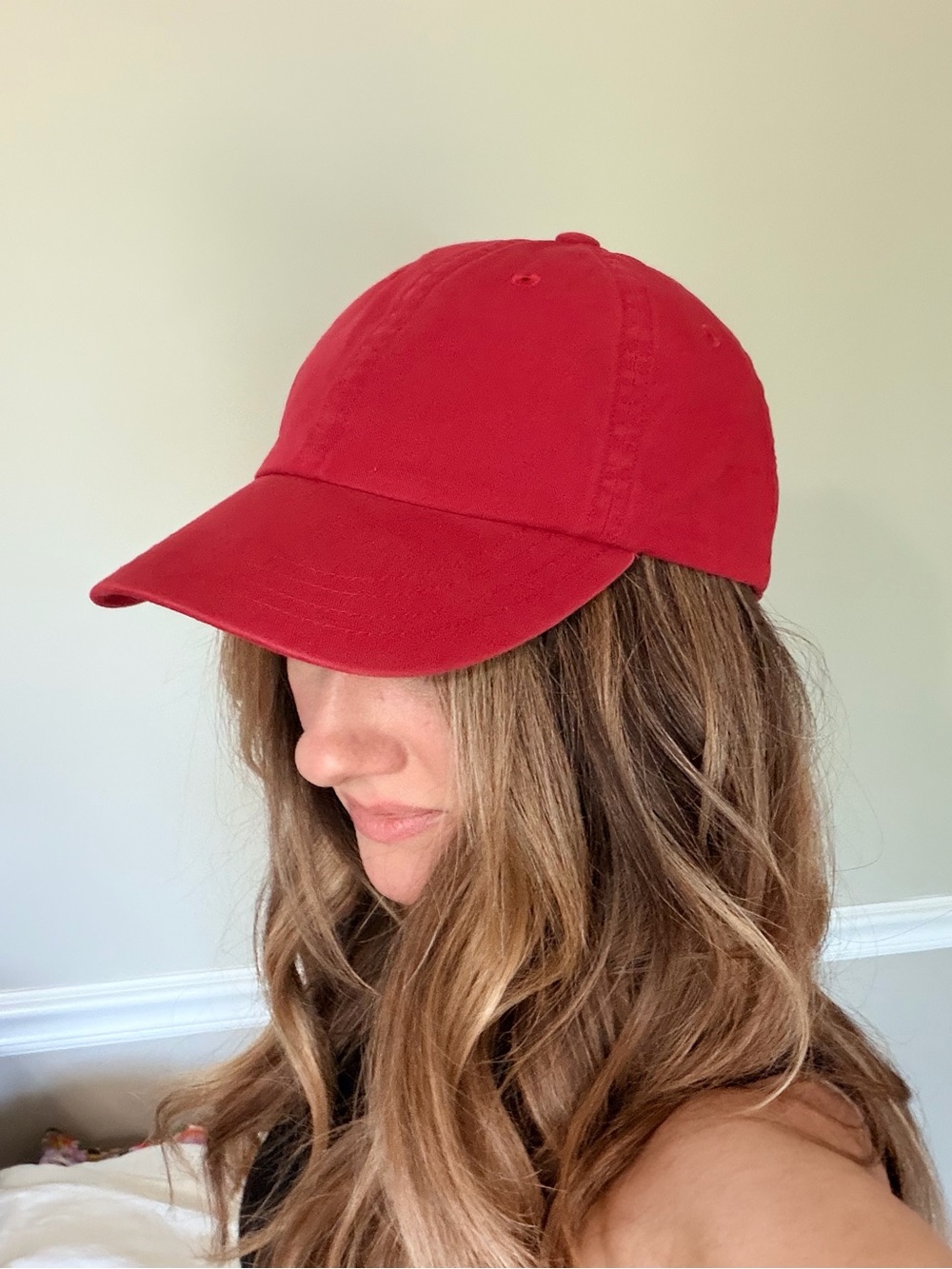 Sezane Classic Summer Red Hat